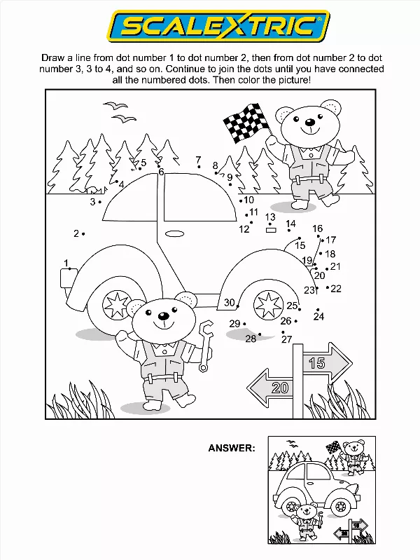 Scalextric Dot to Dot